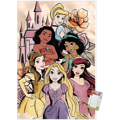 Disney Ultimate Princess Celebration - Принты настенных плакатов Castle Group без рамки