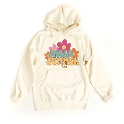 Женское худи Simply Sage Market Hello Summer, кремовое