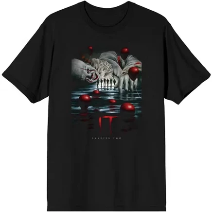 Футболка IT Chapter Two «Пеннивайз: городской пейзаж»