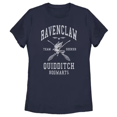 Женская футболка Harry Potter Ravenclaw Seeker, темно-синяя