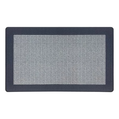 Кухонный коврик для пола из пены с эффектом памяти Brasserie Chef Anti-Fatigue - 18 дюймов Ш x 30 дюймов L синий