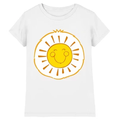 Женская футболка Funshine Belly белого цвета