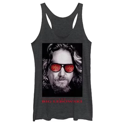 Женские солнцезащитные очки The Dude, постер, спортивная майка, черный