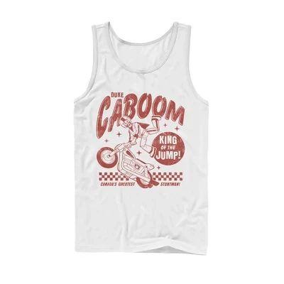 Мужская майка Caboom King Jump белого цвета