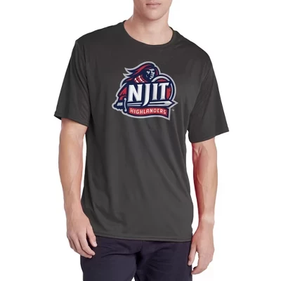 Мужская футболка NCAA NJIT, угольно-серая