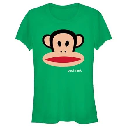 Женская футболка Paul Frank Classic Julius, зеленая