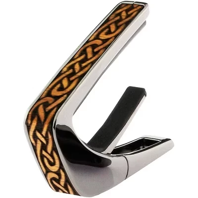 Каподастр Thalia Deluxe, черный хром