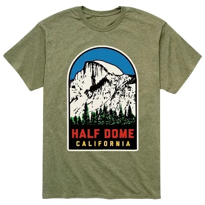 Мужская футболка с коротким рукавом Half Dome California с графическим рисунком