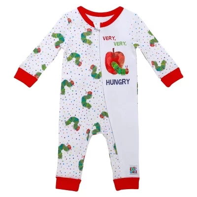 Детская пижама-комбинезон World of Eric Carle, белая