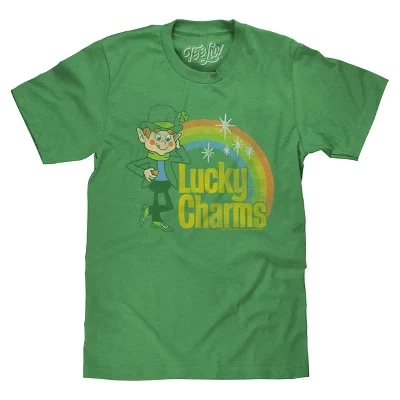 Ретро-радужная футболка Lucky Charms