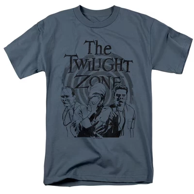 Мужская футболка The Twilight Zone Beholder, грифельная