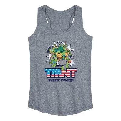 Женская спортивная майка Turtle Power Americana Graphic Racerback Tank