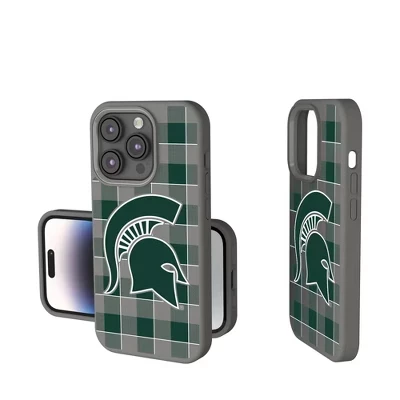 NCAA Big Ten Universities Клетчатый мягкий на ощупь чехол для мобильного телефона Apple iPhone michigan state spartans