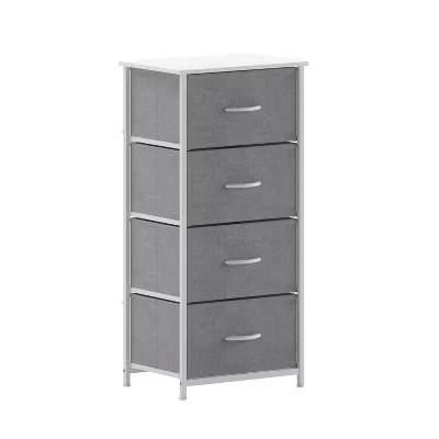 Комод Flash Furniture Harris, 4 ящика, белый