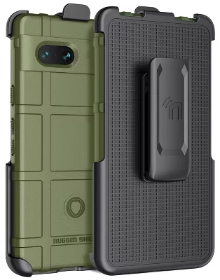 Кобура-чехол Nakedcellphone Special Ops Pixel7a, оливковый