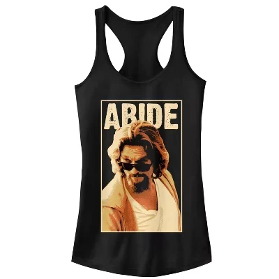 Юниорки Женские The Dude Abides Солнцезащитные очки Pose Racerback Майка черная