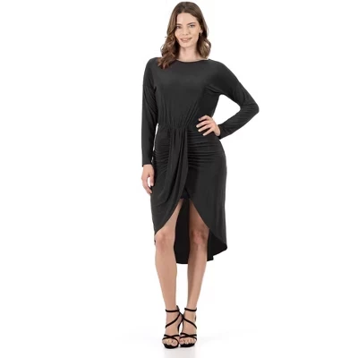 Женское платье 24seven Comfort Apparel, черное