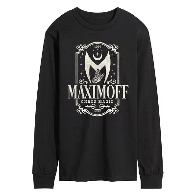 Мужская футболка Marvel Maximoff Chaos Magic, черная