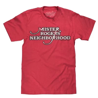 Мужская футболка TEE LUV Mister Rogers, красная