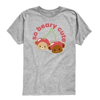 So Beary Cute -Футболка для малышей с коротким рукавом и рисунком athletic heather