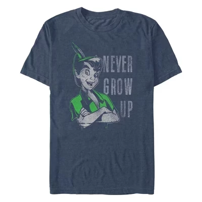 Мужская винтажная футболка Never Grow Up
