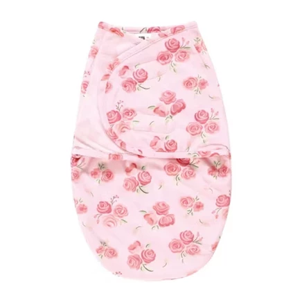 Пеленка Hudson Baby из искусственного меха 0–3 мес, розовая