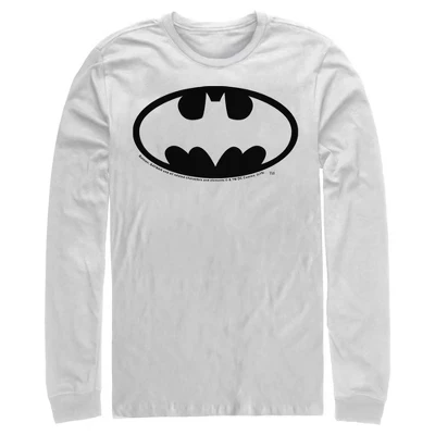 Мужской лонгслив DC Comics Batman Dark Knight, белый