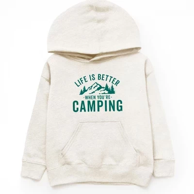 Детское худи The Juniper Shop Camping, натуральное