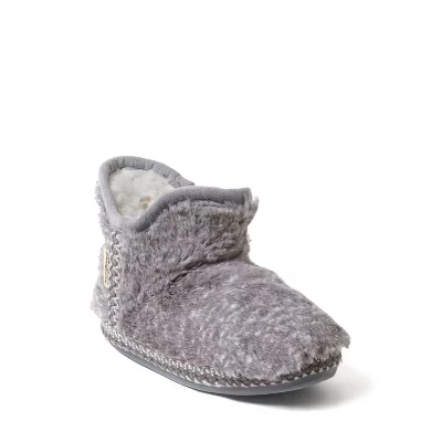 Тапочки для девочек Dearfoams Charlotte, серые