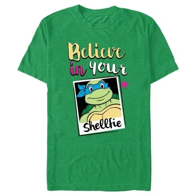 Мужская футболка Leonardo Believe in Your Shellfie от kelly heather