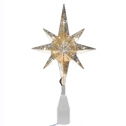 Верхушка на ёлку Kurt Adler Bethlehem Star, золотая
