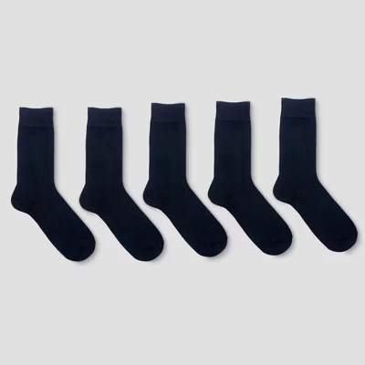 Мужские носки из плоского трикотажа 5pk - ™ black
