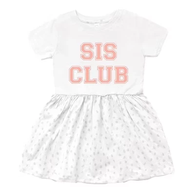 Детское платье Sis Club белого цвета