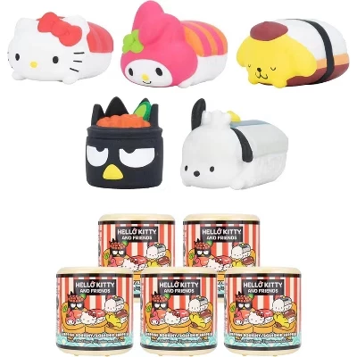 Набор сквиши Hamee Sanrio Hello Kitty серия 4, 5 шт (суши)