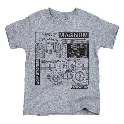 Футболка с графическим рисунком Magnum Diagram с коротким рукавом athletic heather