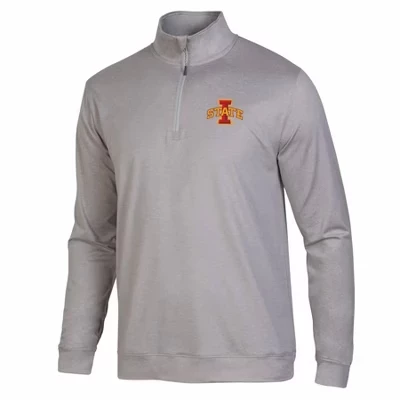 Мужской пуловер NCAA Iowa State Cyclones с молнией 1/4
