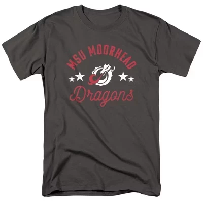 Мужская официальная футболка Moorhead Dragons от Университета штата Миннесота.