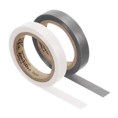 Тонкая липкая печать Аксессуары для теннисных ракеток для бадминтона Grip Finishing Tapes 26 футов 2 шт белого цвета