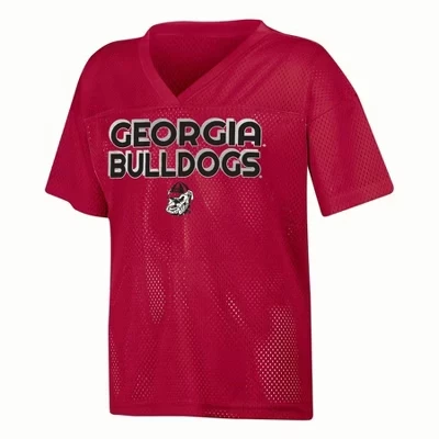 Georgia Bulldogs Girls' Белая майка