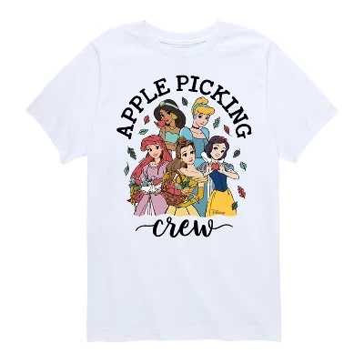 Детская футболка Disney Princess Apple Picking, белая