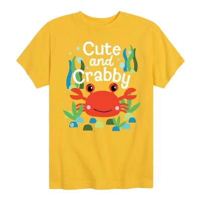Детская футболка Fisher Price Cute And Crabby, желтая