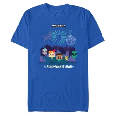 Мужская футболка Firework Stars