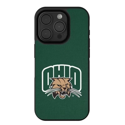 Чехол для мобильного телефона NCAA MAC Universities с твердым рельефом для Apple iPhone ohio university bobcats