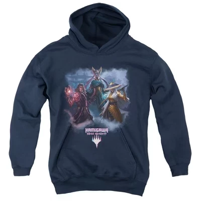 Мальчиковое худи LogoVision Magic: The Gathering Planeswalkers, синий