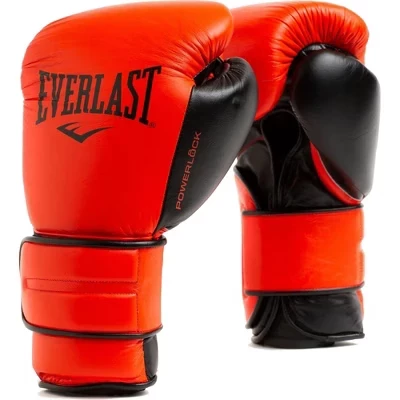Боксерские перчатки Everlast Powerlock2 Pro, красные