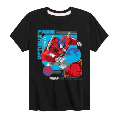 Футболка для мальчиков Transformers Earth Spark, черная