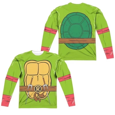 Мужская футболка Tmnt Tmnt Raphael Costume с длинным рукавом белого цвета