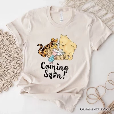 Женская футболка OrnamentallyYou «Скоро мама», натуральная