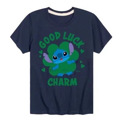 Футболка для мальчиков Disney Lilo и Stitch, синяя