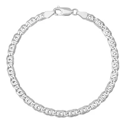 Мужской браслет queen-jewels 21,6 см с тигровым глазом, серебро